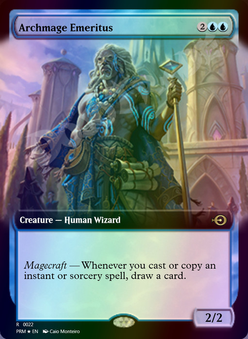 Archmage Emeritus (Extended Art) FOIL