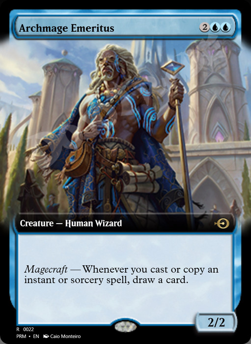 Archmage Emeritus (Extended Art)