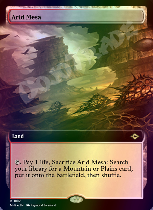 Arid Mesa FOIL