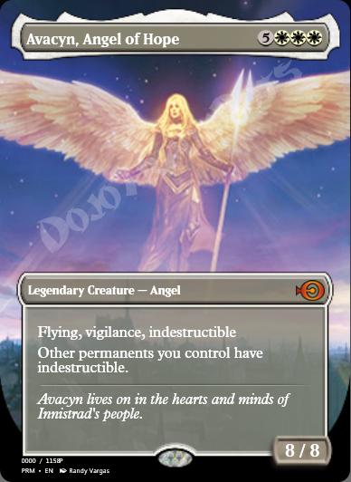 Avacyn, Angel of Hope (Borderless)