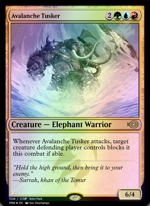 Avalanche Tusker FOIL