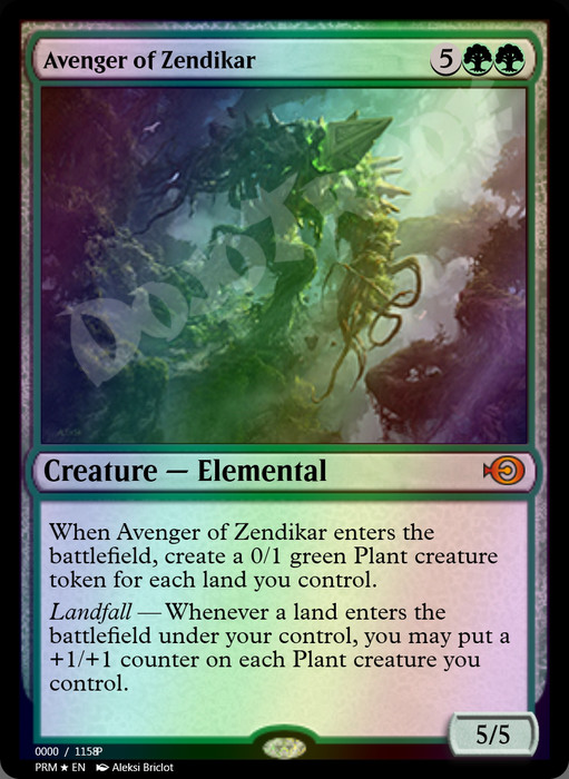 Avenger of Zendikar FOIL