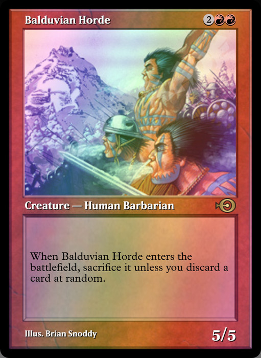 Balduvian Horde FOIL