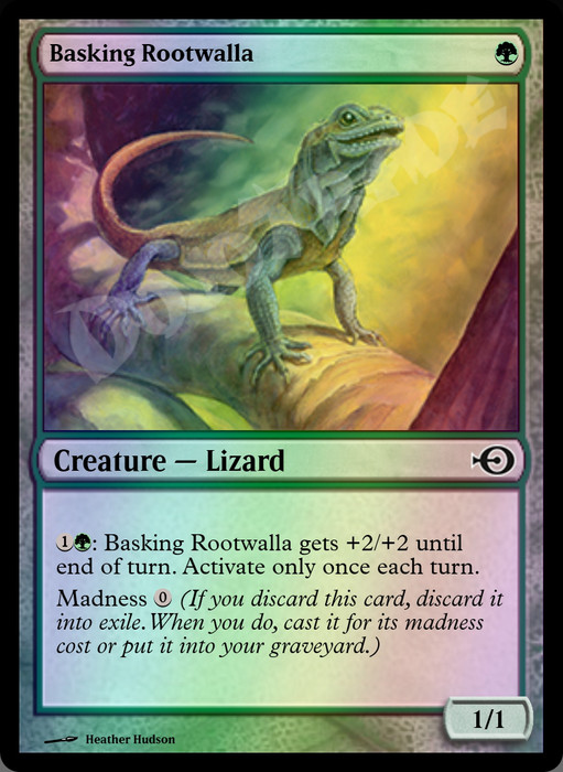 Basking Rootwalla FOIL