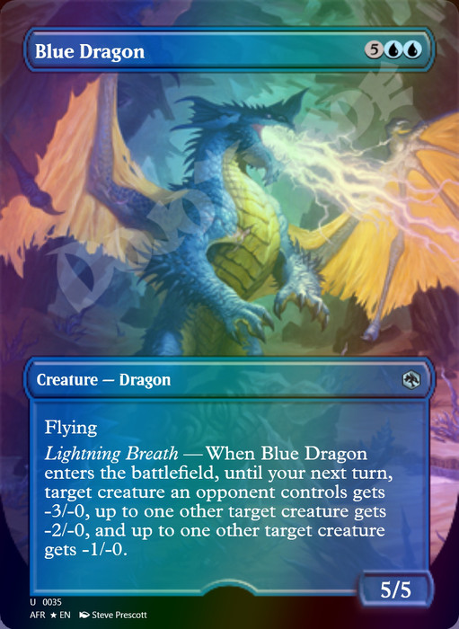 Blue Dragon FOIL