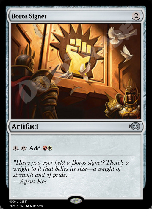 Boros Signet (Uncommon)