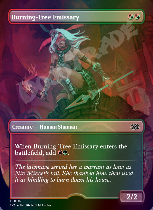 Burning-Tree Emissary FOIL