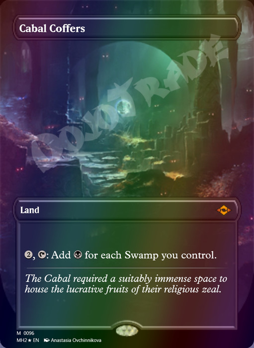 Cabal Coffers (Borderless) FOIL