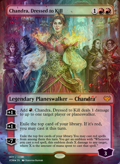 Chandra, Dressed to Kill FOIL