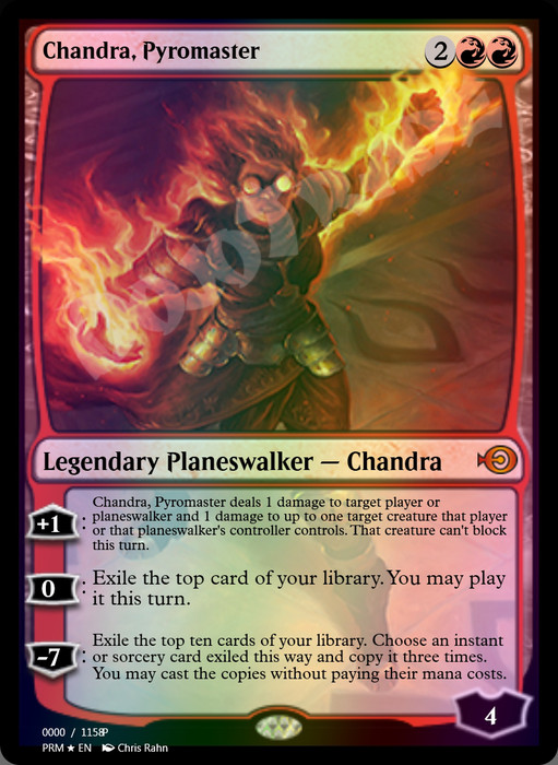 Chandra, Pyromaster FOIL