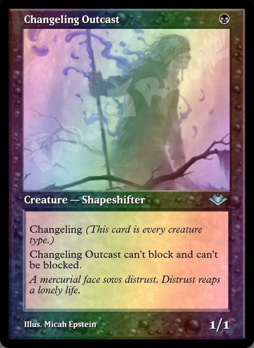 Changeling Outcast FOIL