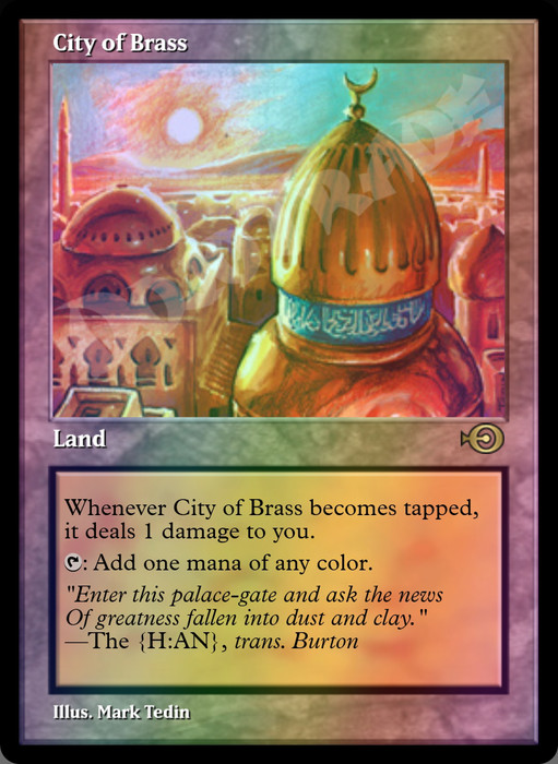 City of Brass (ARB) FOIL