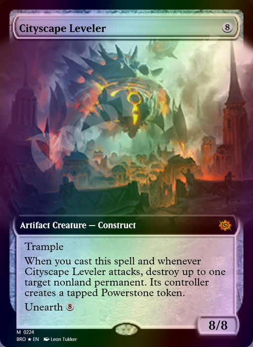 Cityscape Leveler FOIL