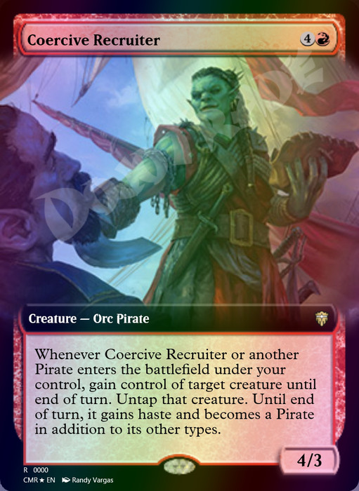 Coercive Recruiter FOIL