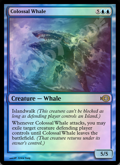 Colossal Whale FOIL