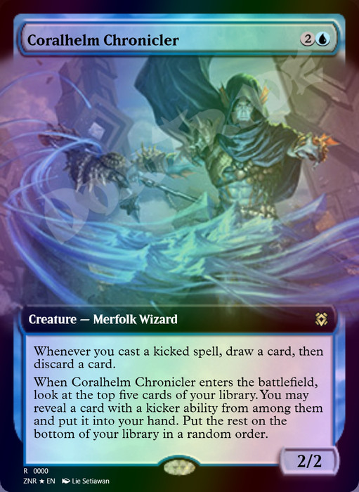 Coralhelm Chronicler FOIL