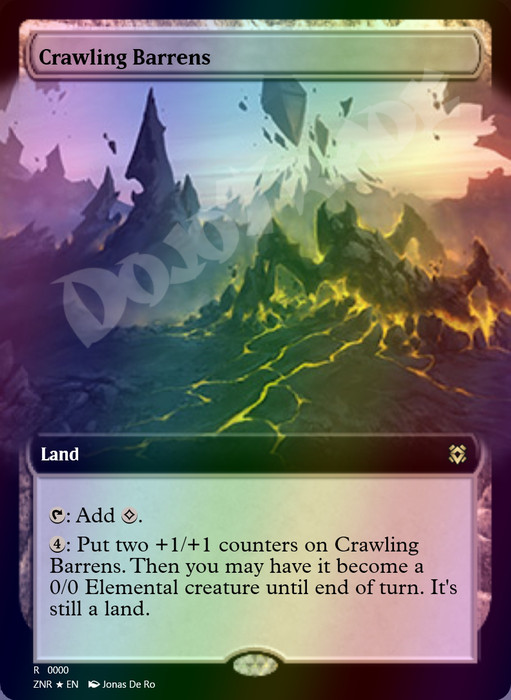 Crawling Barrens FOIL