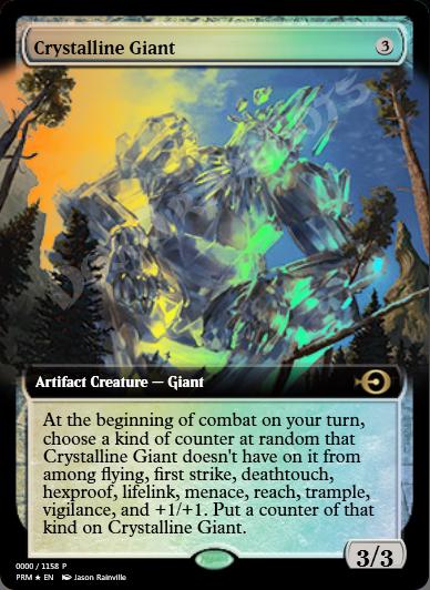 Crystalline Giant (Extended Art) FOIL