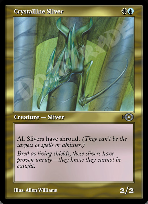 Crystalline Sliver