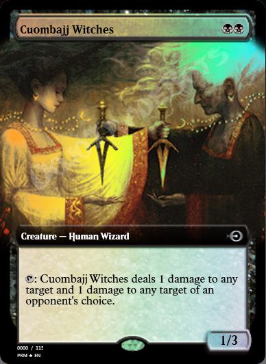 Cuombajj Witches (Extended Art) FOIL