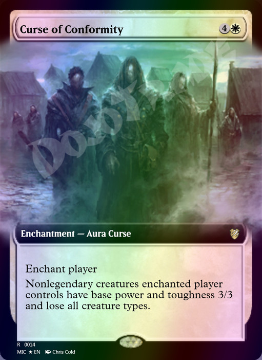 Curse of Conformity FOIL