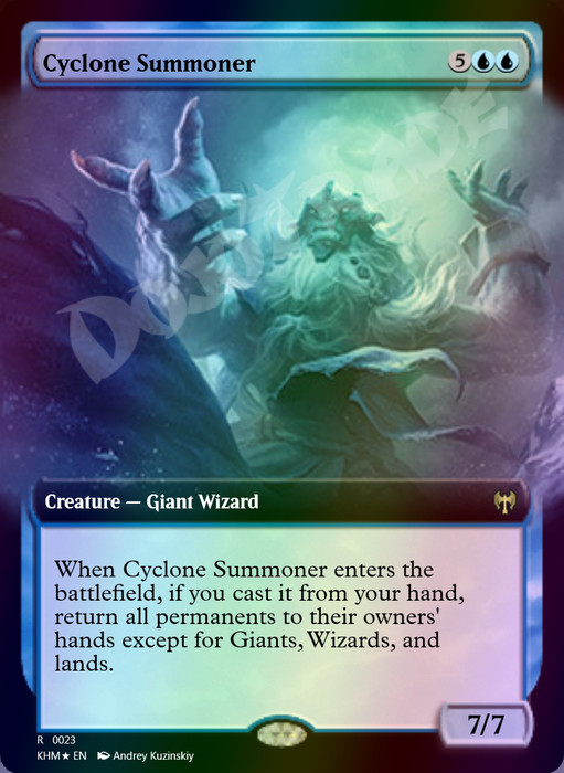 Cyclone Summoner FOIL