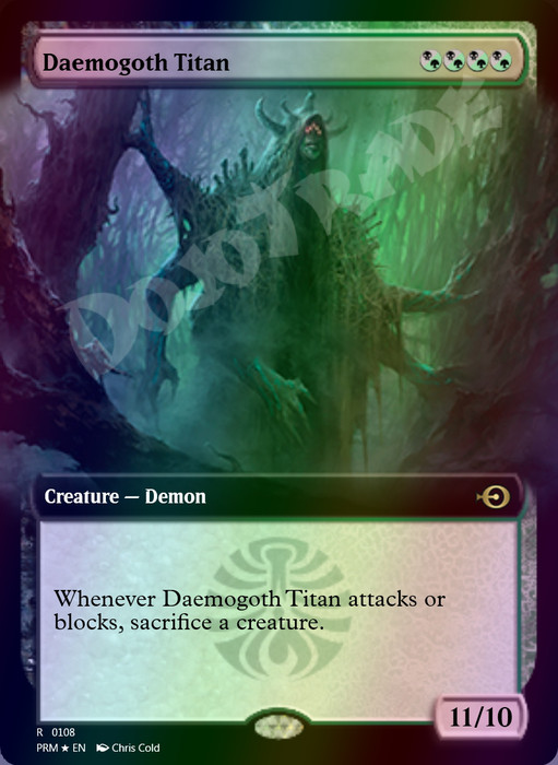 Daemogoth Titan FOIL