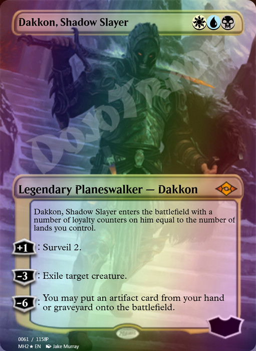 Dakkon, Shadow Slayer FOIL