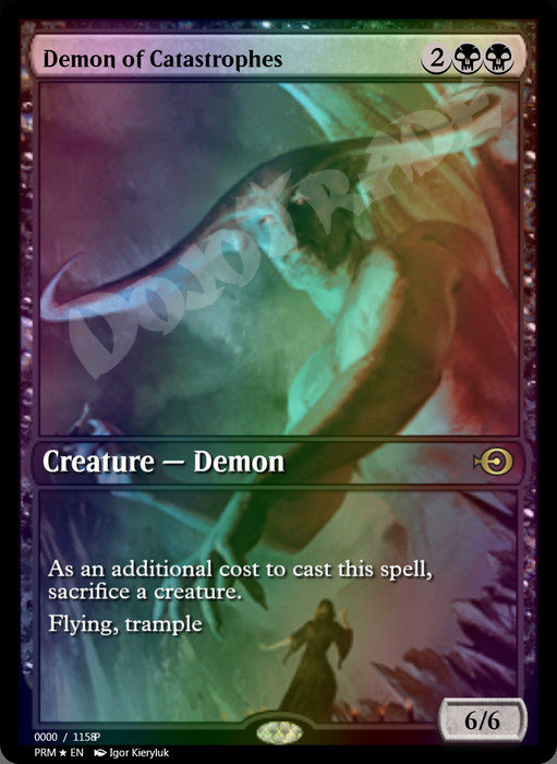 Demon of Catastrophes FOIL