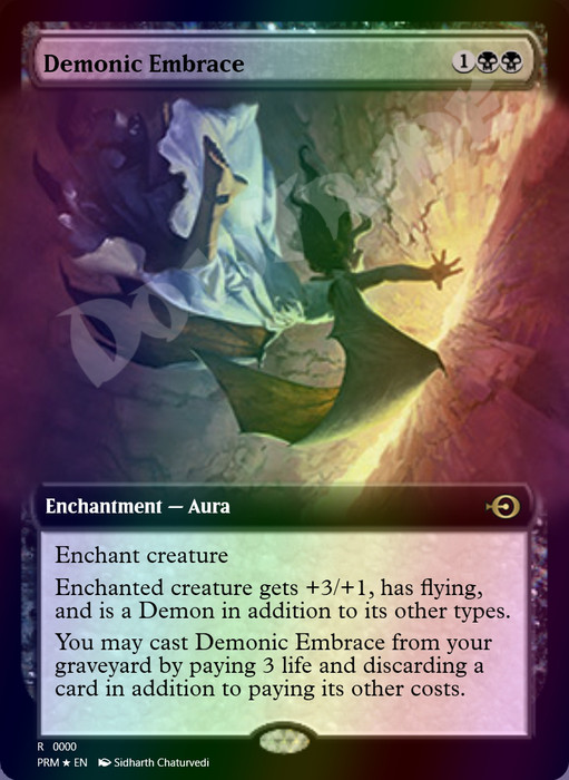 Demonic Embrace FOIL