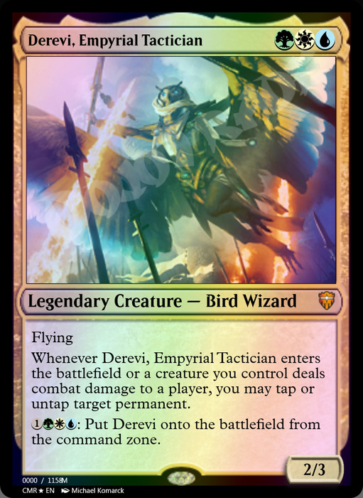 Derevi, Empyrial Tactician FOIL