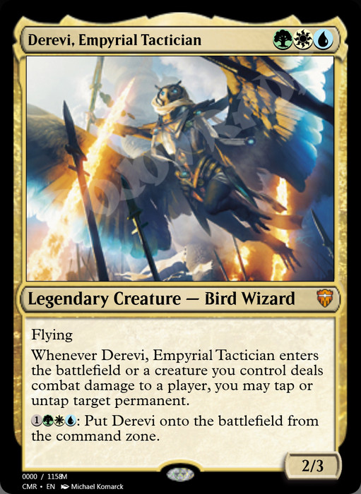 Derevi, Empyrial Tactician