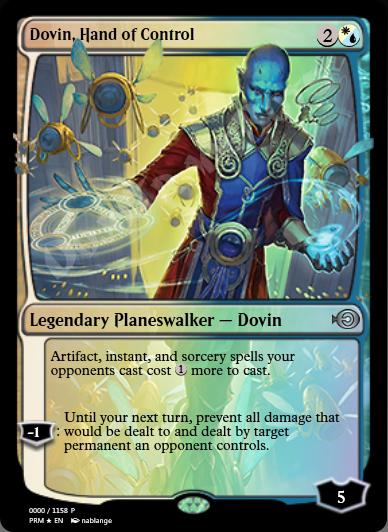 Dovin, Hand of Control (Japanese) FOIL