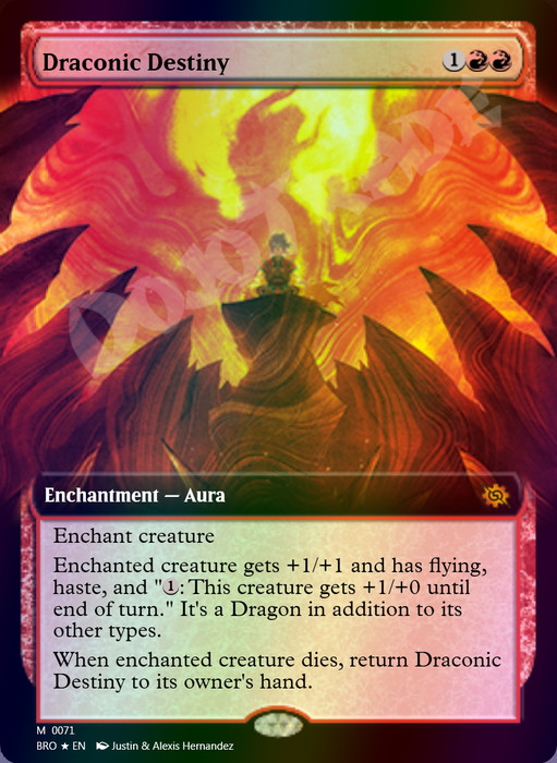 Draconic Destiny FOIL