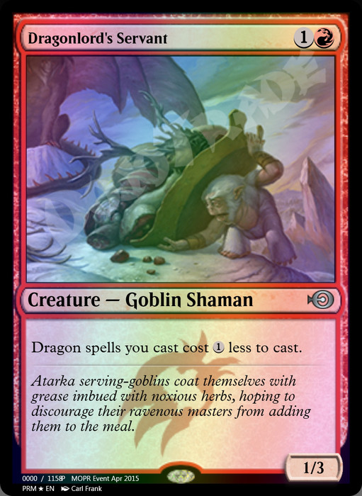 Dragonlord's Servant FOIL