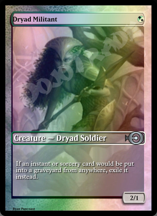 Dryad Militant (Full Art) FOIL