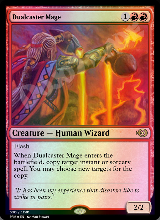 Dualcaster Mage FOIL