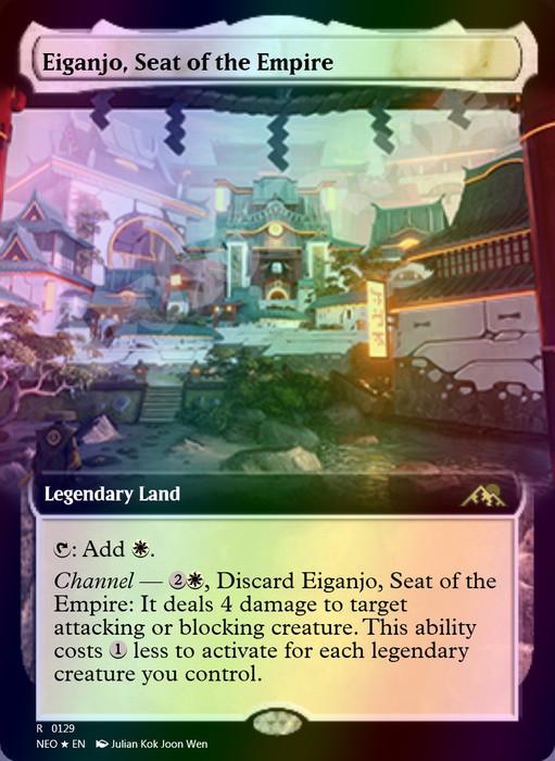 Eiganjo, Seat of the Empire (Extended Art) FOIL