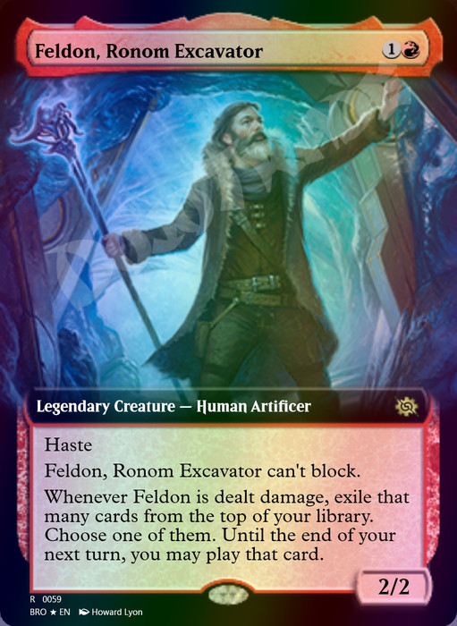 Feldon, Ronom Excavator FOIL