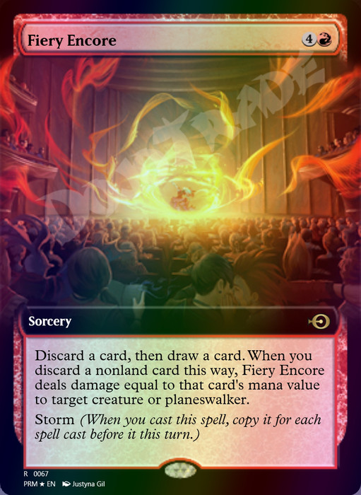 Fiery Encore FOIL