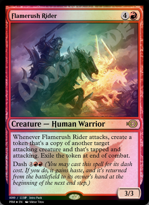 Flamerush Rider FOIL