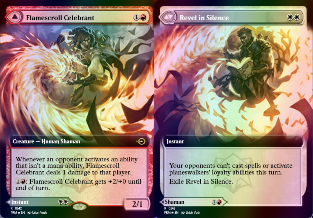 Flamescroll Celebrant FOIL