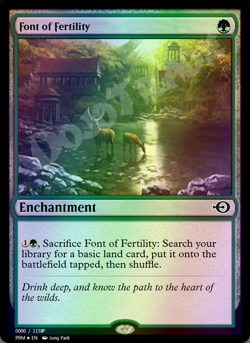 Font of Fertility FOIL