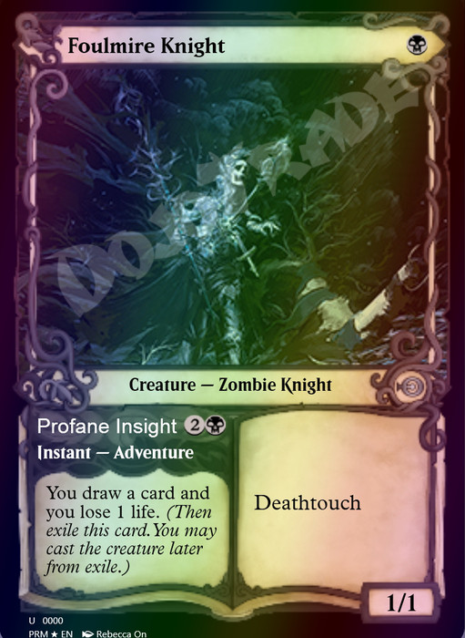 Foulmire Knight FOIL