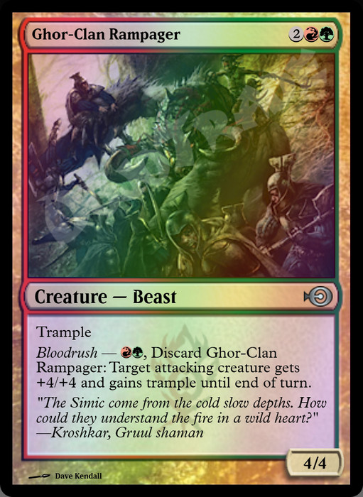 Ghor-Clan Rampager FOIL