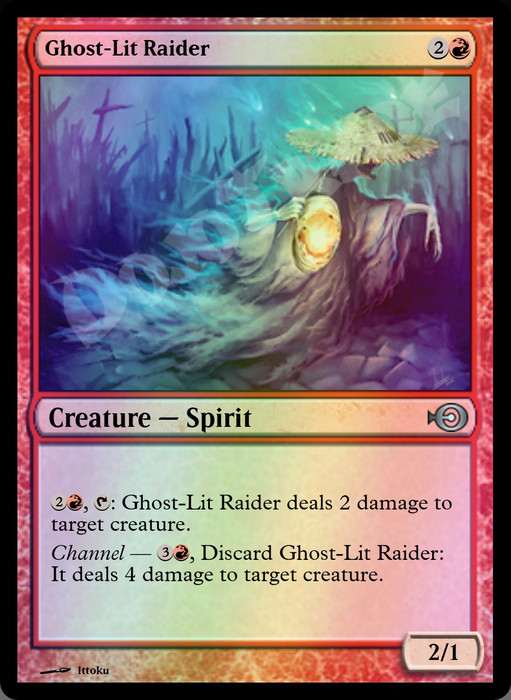 Ghost-Lit Raider FOIL