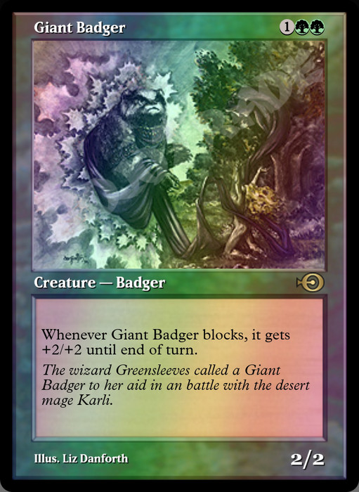 Giant Badger FOIL