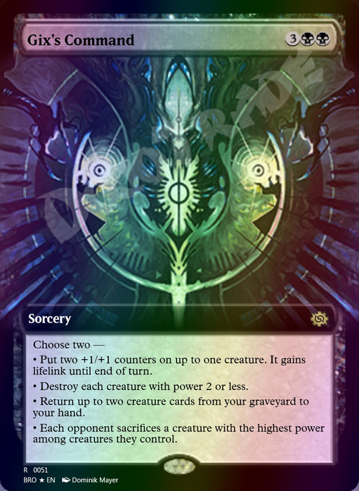 Gix's Command FOIL