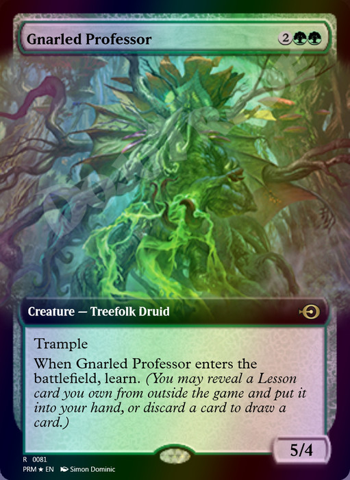 Gnarled Professor FOIL