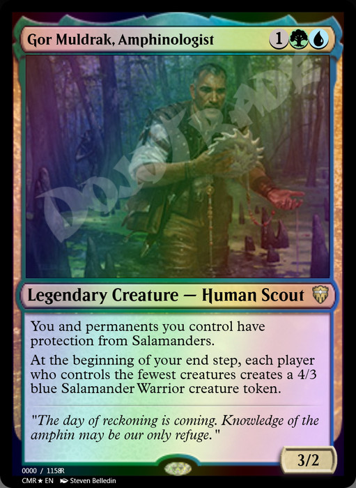 Gor Muldrak, Amphinologist FOIL